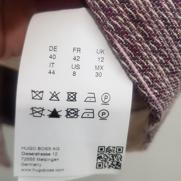 Strapless Hugo Boss evening dress size 8 - Picture 7 of 8